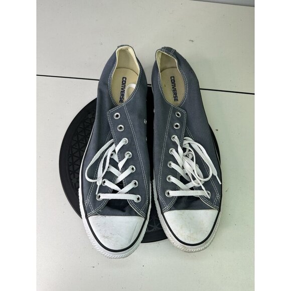Converse Size 18 All Star Blue Canvas Lace Up Women’s Sneaker Tennis Shoe - Picture 1 of 9
